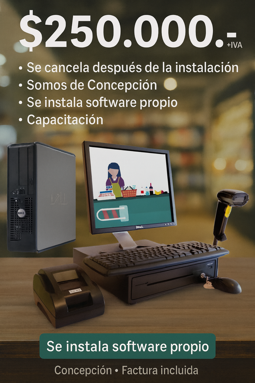 Kit Punto de Venta Completo